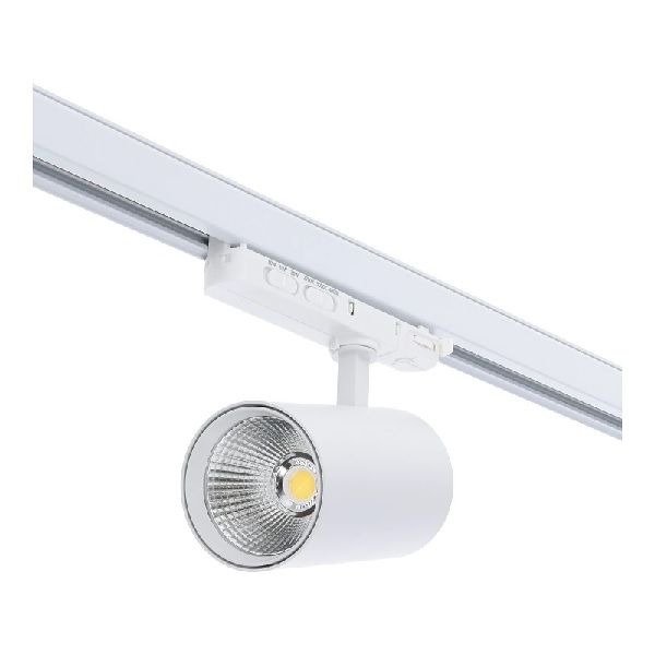LED 3-fase railspot LS-TR3F02R 10W-20W-30W wit dimbaar